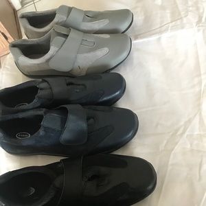 Women adjustable closure shoes